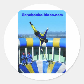 personal gift classic round sticker