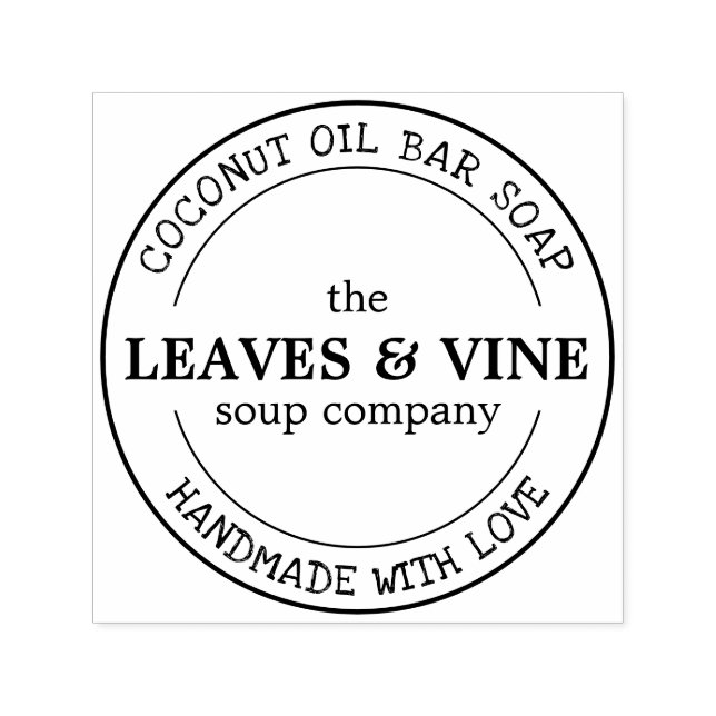 Personal Handmade Self-inking Stamp (Design)