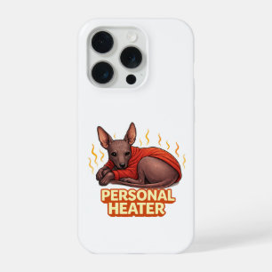 Personal Heater Xoloitzcuintli iPhone 15 Pro Case