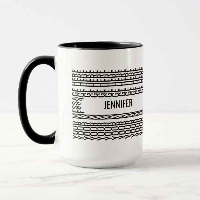 Personal Hidden Message with Name Mug (Left)