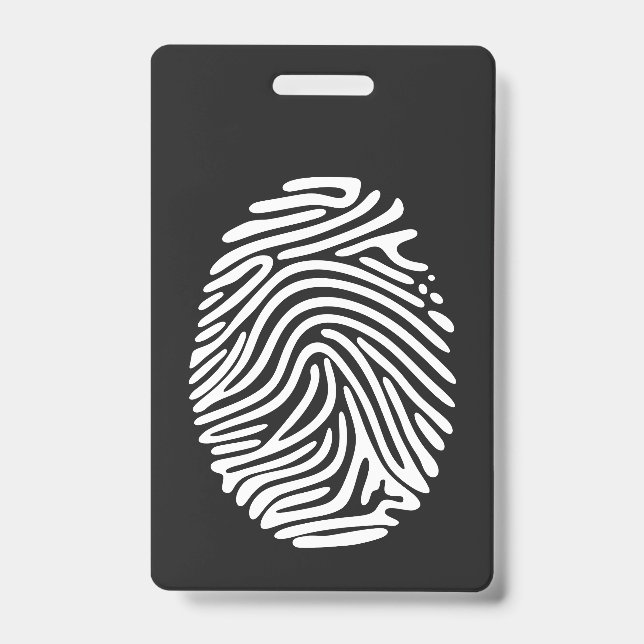 personal identity  ID badge (Front)