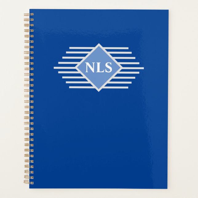 Personal Initials of Gift Recipient Planner (Front)