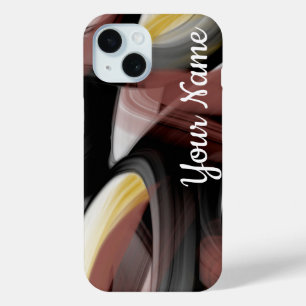 Personal iPhone Cases Trend Abstract Black Powdery
