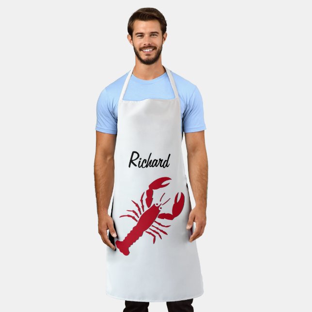 Personal Lobster  Apron (Worn)