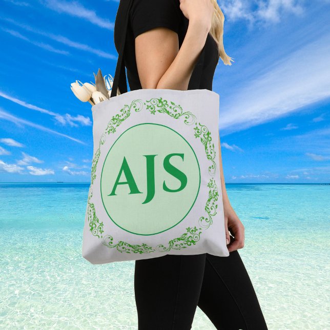 Personal monogram design. tote bag (Tote Bag with Monogram)
