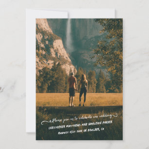 Personal Note Picture-Perfect Save The Date Card