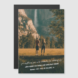 Personal Note Picture-Perfect Save The Date Magnet