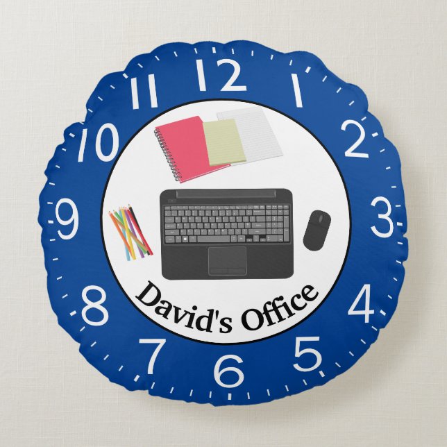 Personal Office Round Cushion (Front)