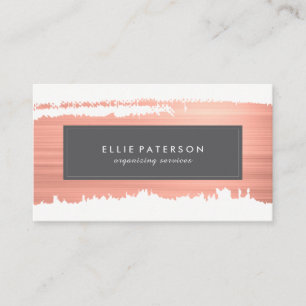 Personal Organiser Business Card Template