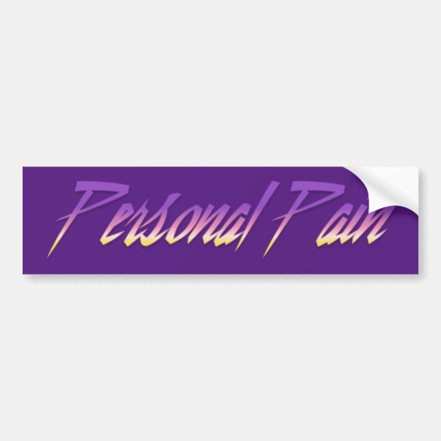 Personal Pain Sticker (Front)