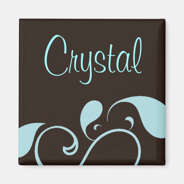 Personal Paisley Magnet (Front)