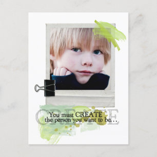 Personal photo postcards