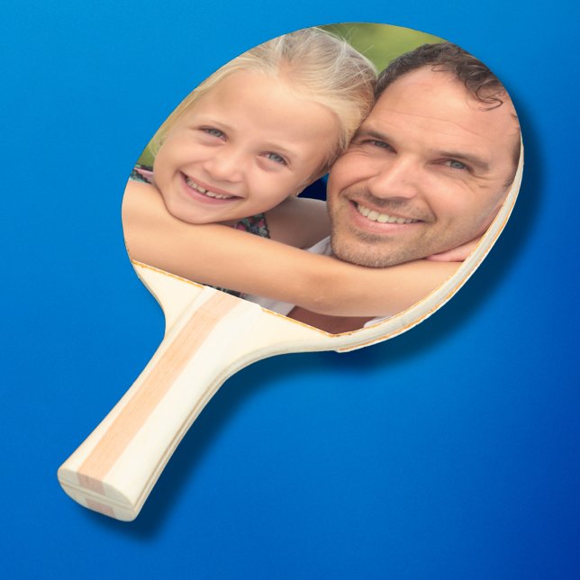 Personal photo table tennis racquet ping pong paddle (Creator Uploaded)