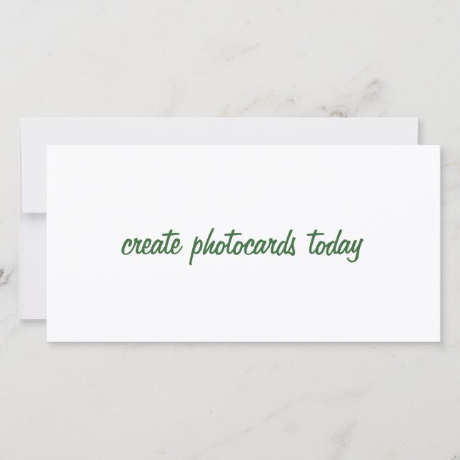 personal Photocards for the Holidays Holiday Card (Front)