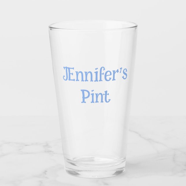 Personal Pint Glass (Front)