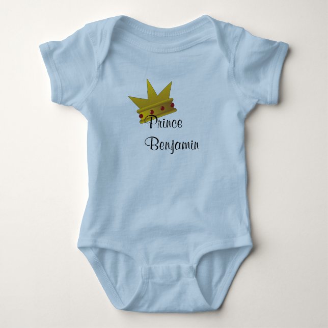 Personal Prince Shirt - Baby's First Tee (Front)