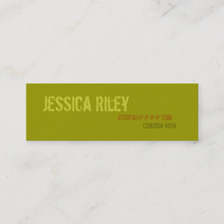 Personal Profile Cards - Camp