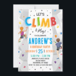 Personal Rock Climbing Birthday Party Invitation<br><div class="desc">Get ready for an adventurous celebration with our Personal Rock Climbing Birthday Party Invitation! Customise the details to match your style, add vibrant colours, and let's create an invitation that captures the thrill of rock climbing. Whether it's an indoor climbing gym or an outdoor adventure, mark the date, gather your...</div>