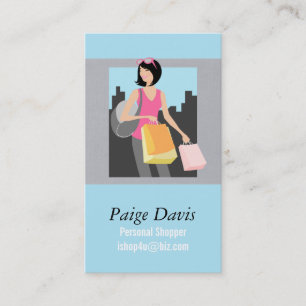 Personal Shopper Business Cards