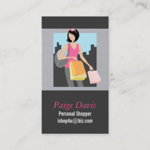 Personal Shopper Business Cards