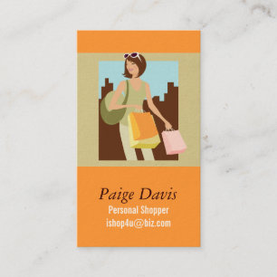 Personal Shopper Business Cards