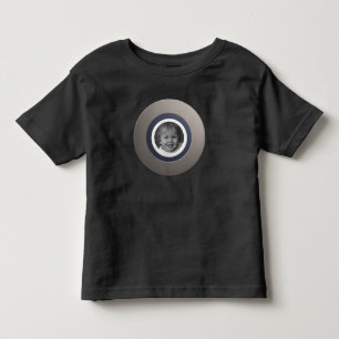 Personal Silver Ring with Custom Photo Toddler T-Shirt