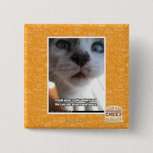 Personal Space 15 Cm Square Badge