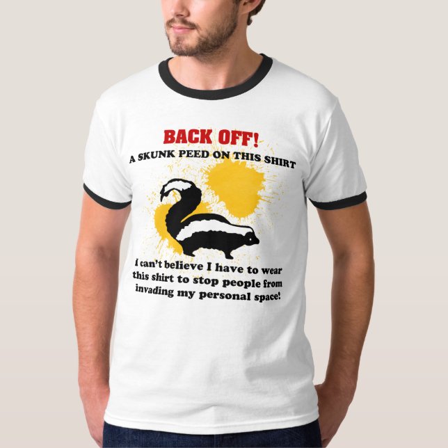 Personal Space Humour T-Shirt (Front)