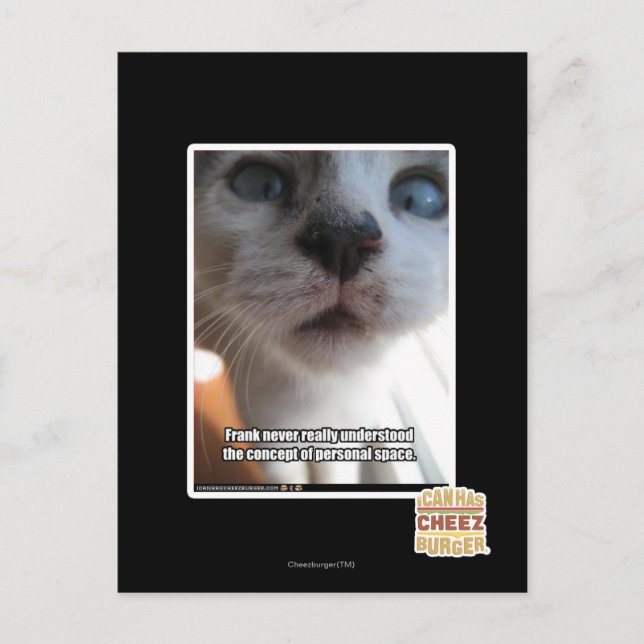 Personal Space Postcard (Front)