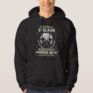 Personal Stalker Ladies Pug Lover Shirt Essential 