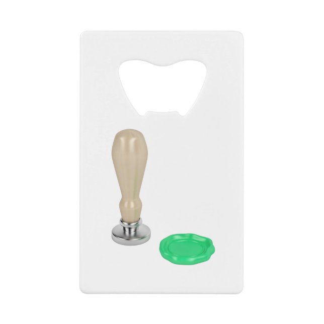 Personal stamp and wax seal (Front)