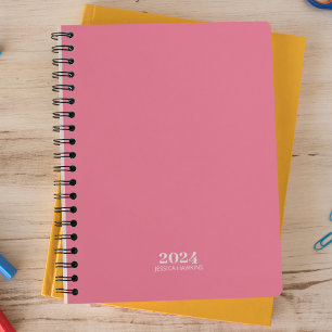 Personal Stationery • Bubblegum Pink Weekly Planner
