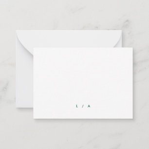 Personal Stationery Card