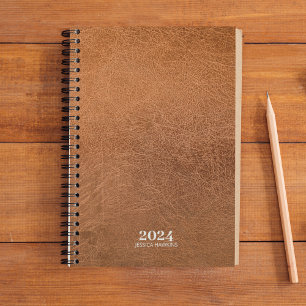 Personal Stationery • Worn Leather 202x Weekly Planner