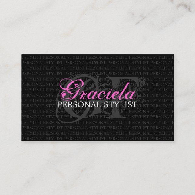 Personal Stylist Business Card (Front)