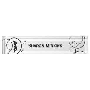 Personal Tap Dance Design Nameplate