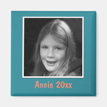 Personal Teal Greeting Custom Photo and Text