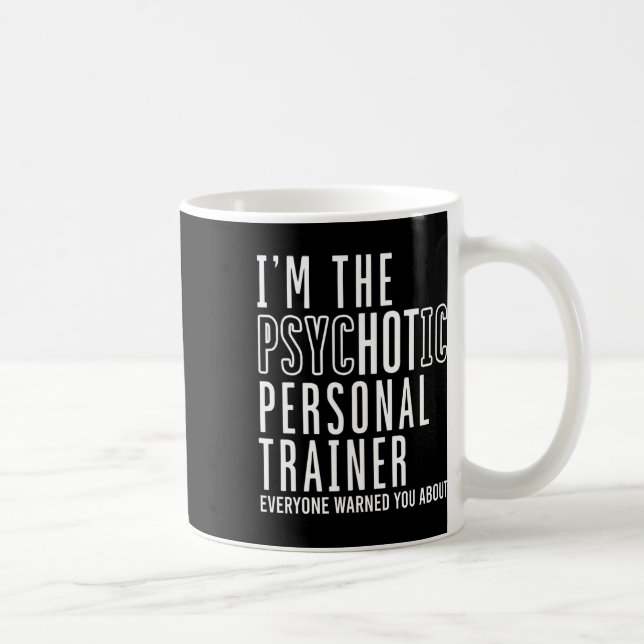 Personal Trainer Bodybuilding Workout Fitness Inst Coffee Mug (Right)