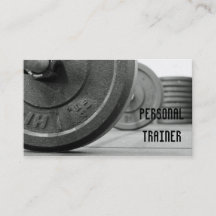 Personal Trainer Business card