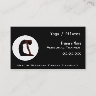 Personal Trainer Business Card