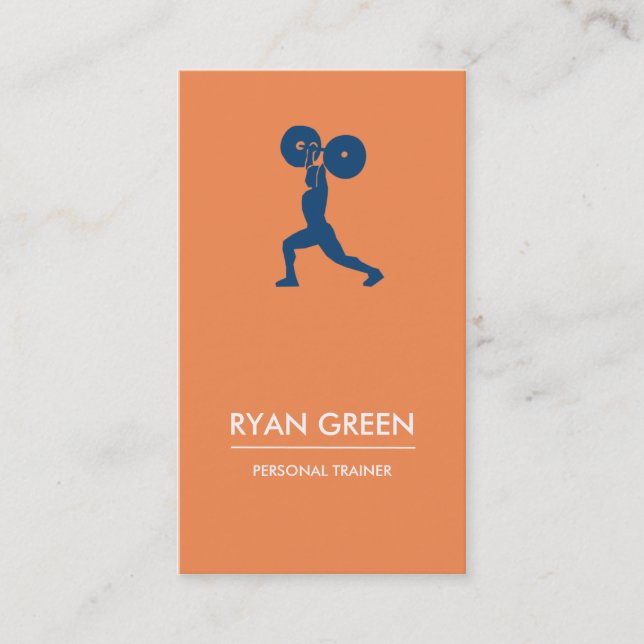 Personal Trainer Business Card (Front)