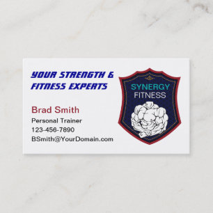 Personal Trainer Business Card