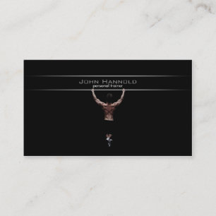 Personal Trainer business card