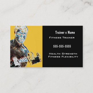 Personal Trainer Business Card