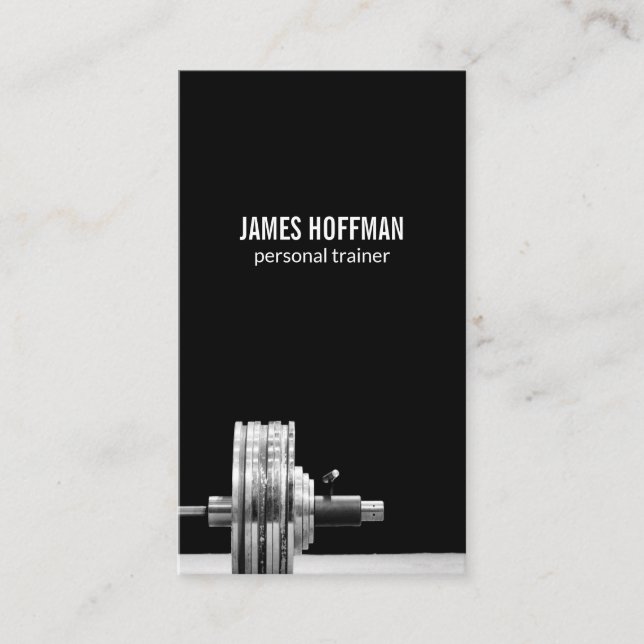Personal Trainer Business Card (Front)