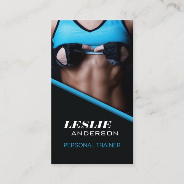 PERSONAL TRAINER BUSINESS CARD (Front)