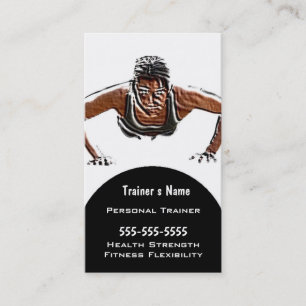 Personal Trainer Business Card