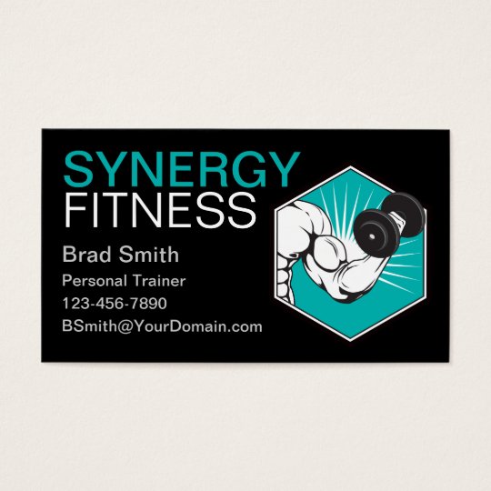 Personal Trainer Business Card