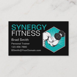 Personal Trainer Business Card