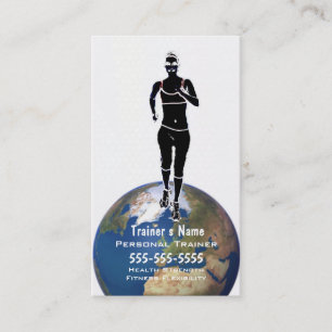 Personal Trainer Business Card